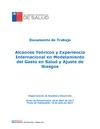 Alcances Teóricos y Experiencia Internacional en Modelamiento del Gasto en Salud y Ajuste de Riesgos