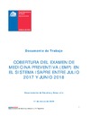 Análisis de Exámenes de Medicina preventiva (EMP) JULIO 2017-JUNIO 2018